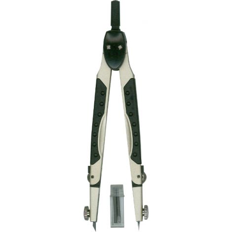 Cyrkiel Leniar Sema kreślarski 160mm, Czarny